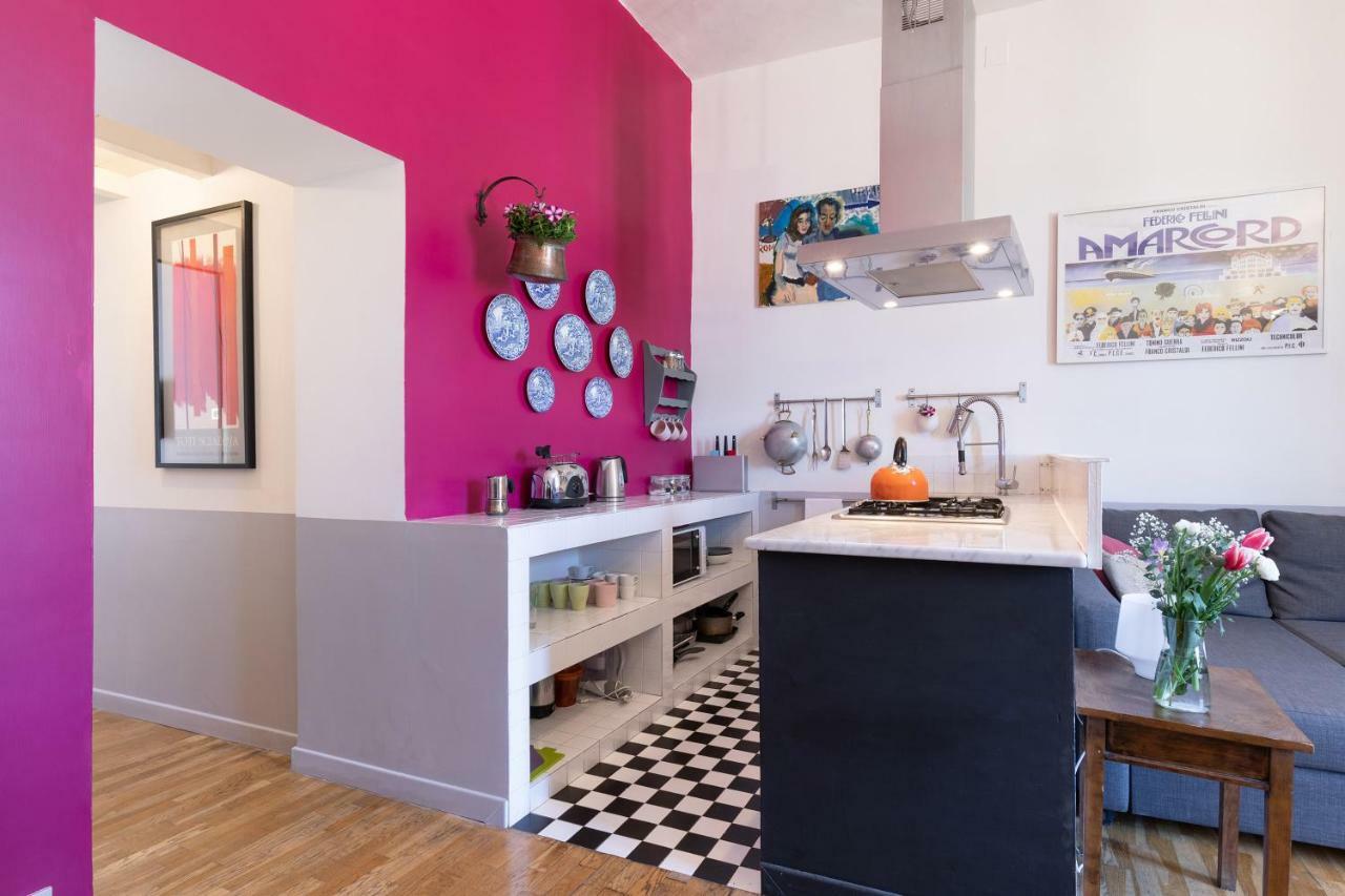 Rome As You Feel - Vittorio Colorful Design Apartment Eksteriør bilde
